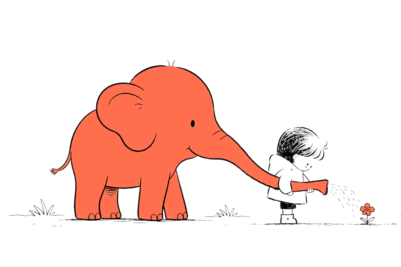 A helping trunk